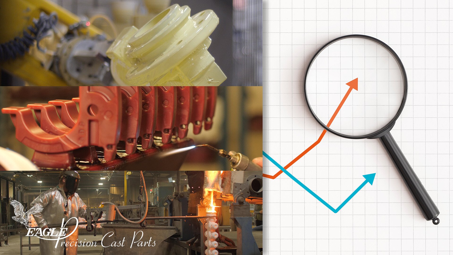 Eagle Precision stages of investment casting and continuous improvement