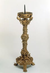 Gloucester Candlestick: an elaborate example of investment casting from the Middle Ages