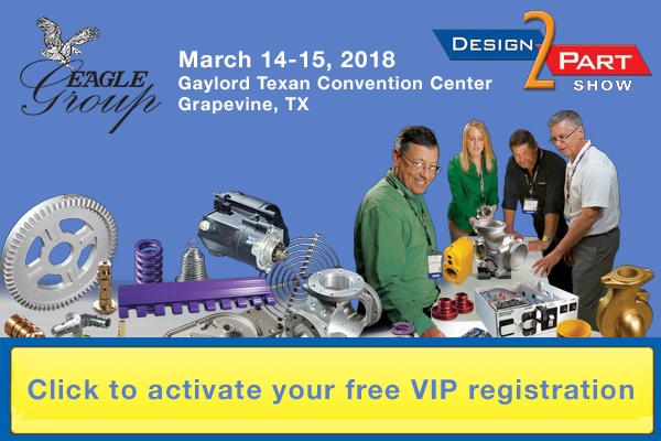 Join the Eagle Group at Design2Part 2018