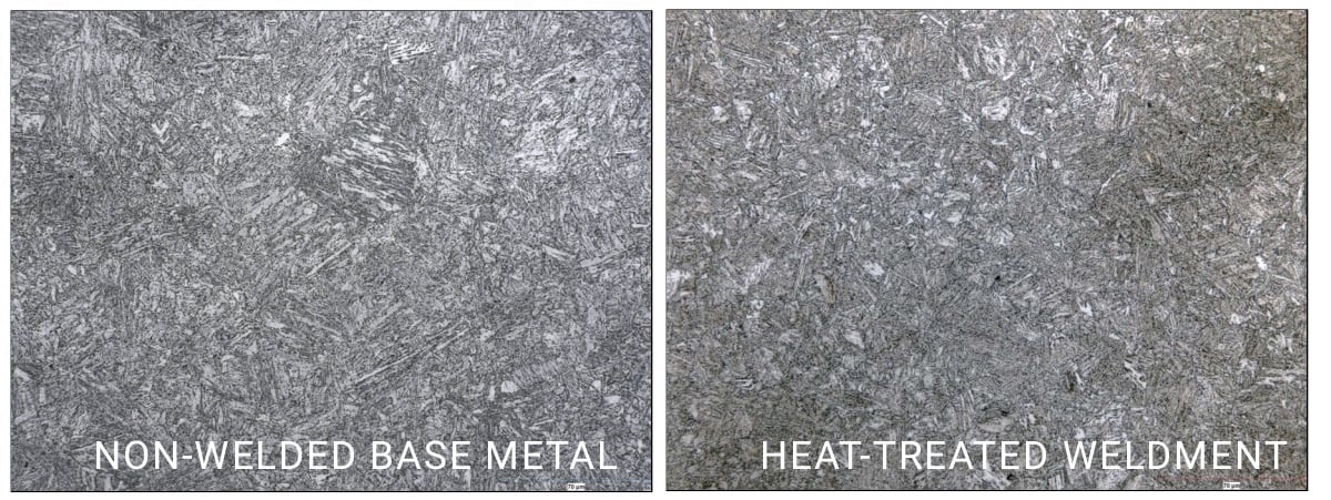 weldment microstructure