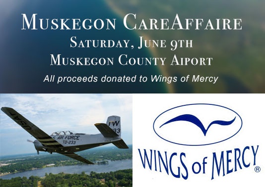Wings of Mercy - Muskegon CareAffaire, Saturday June 9th