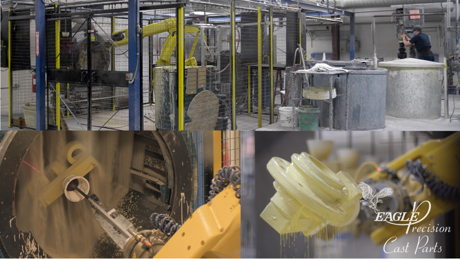 Robotics in investment casting at Eagle Precision